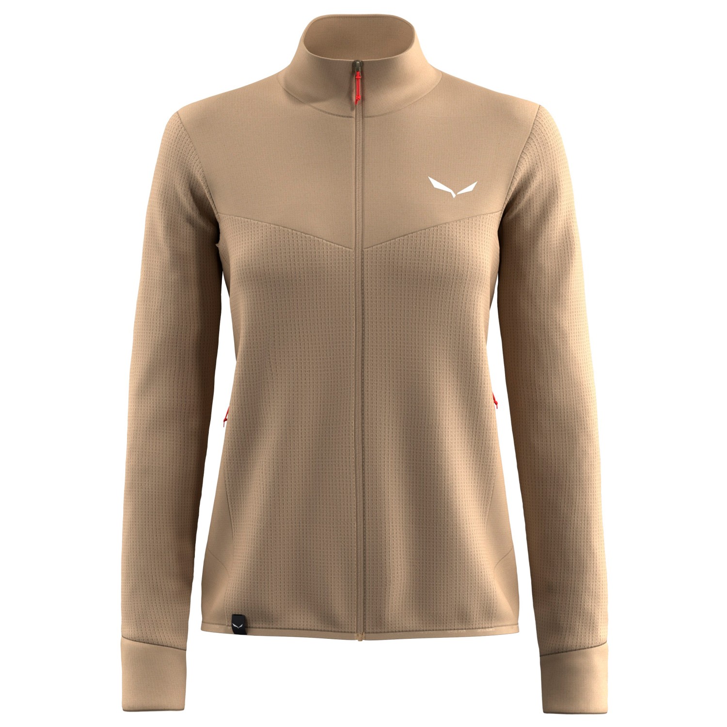 Salewa - Women's Puez Waffle Hybrid PL Jacket - Fleecejacke