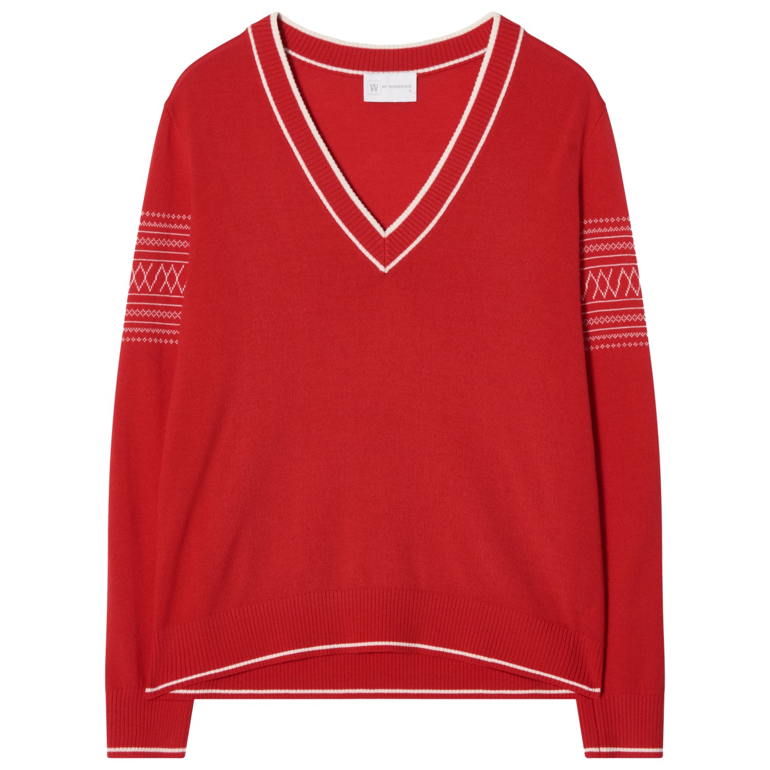 We Norwegians - Women's Signature V-Neck - Merinopullover