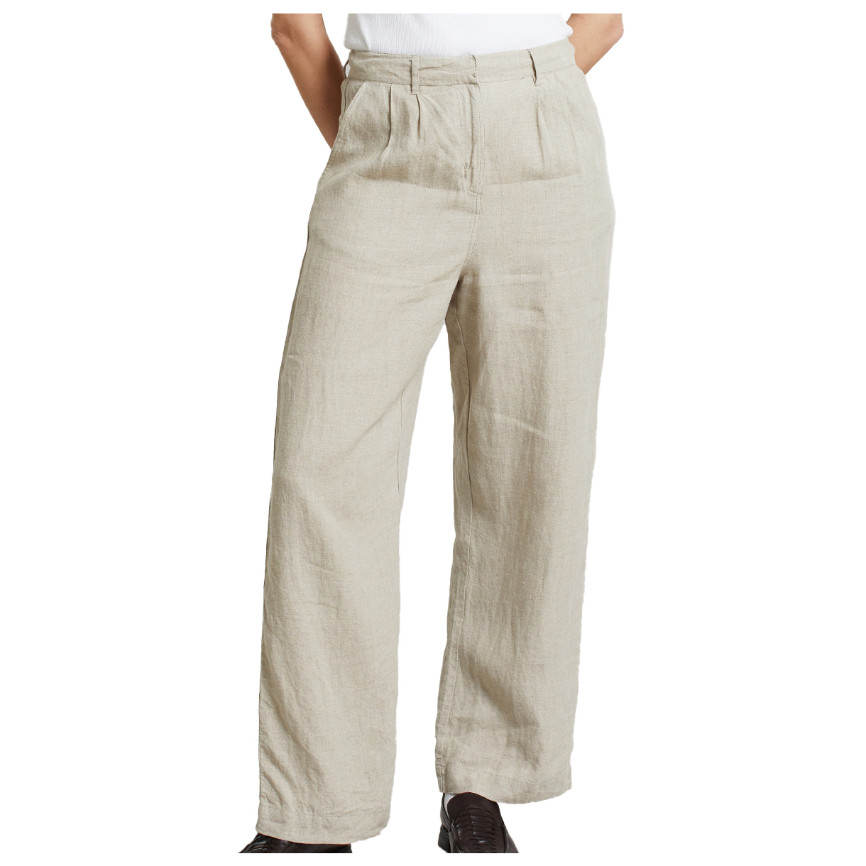 DEDICATED - Women's Pants Vickleby Linen - Freizeithose