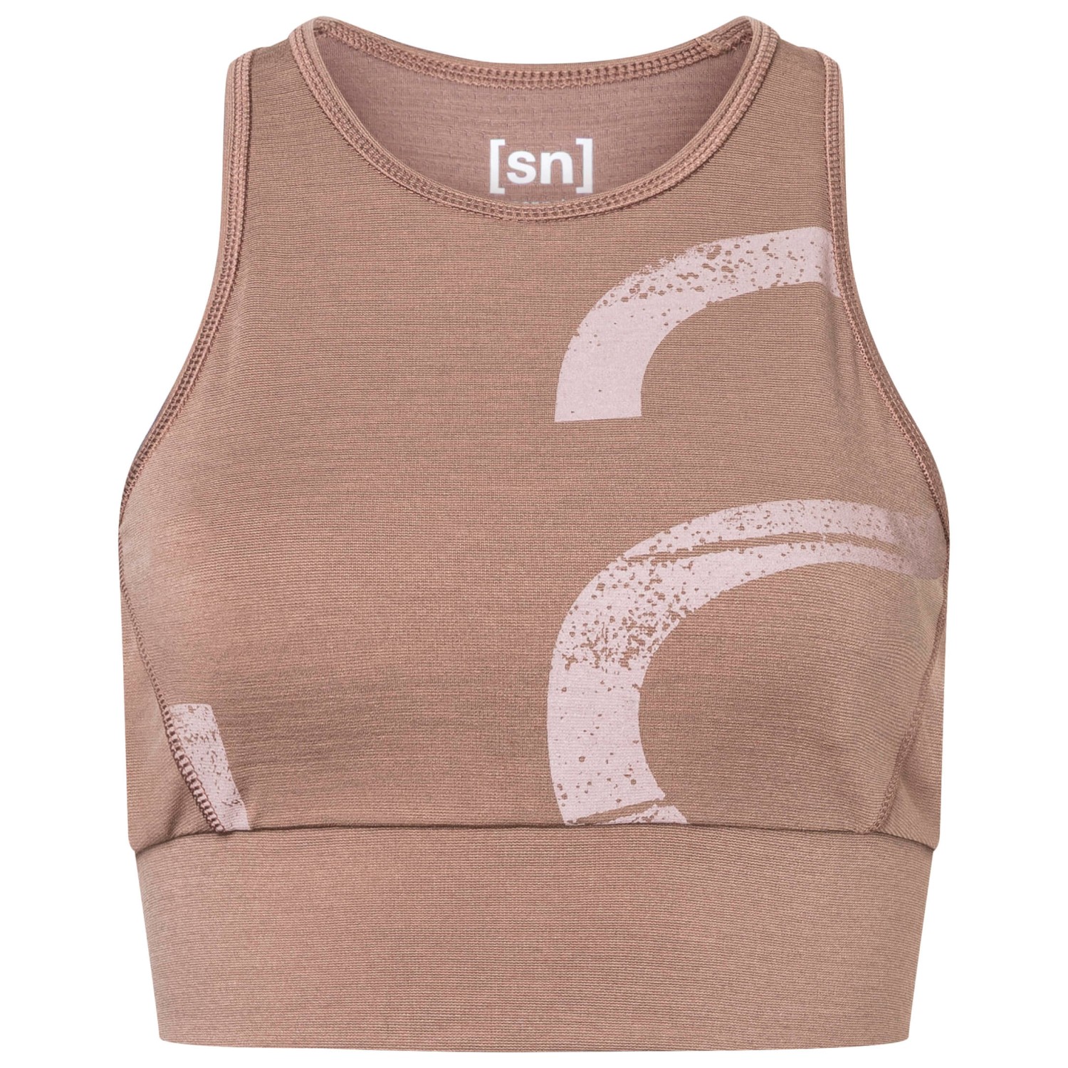 super.natural - Women's Capital Logo LF Top - Sport-BH