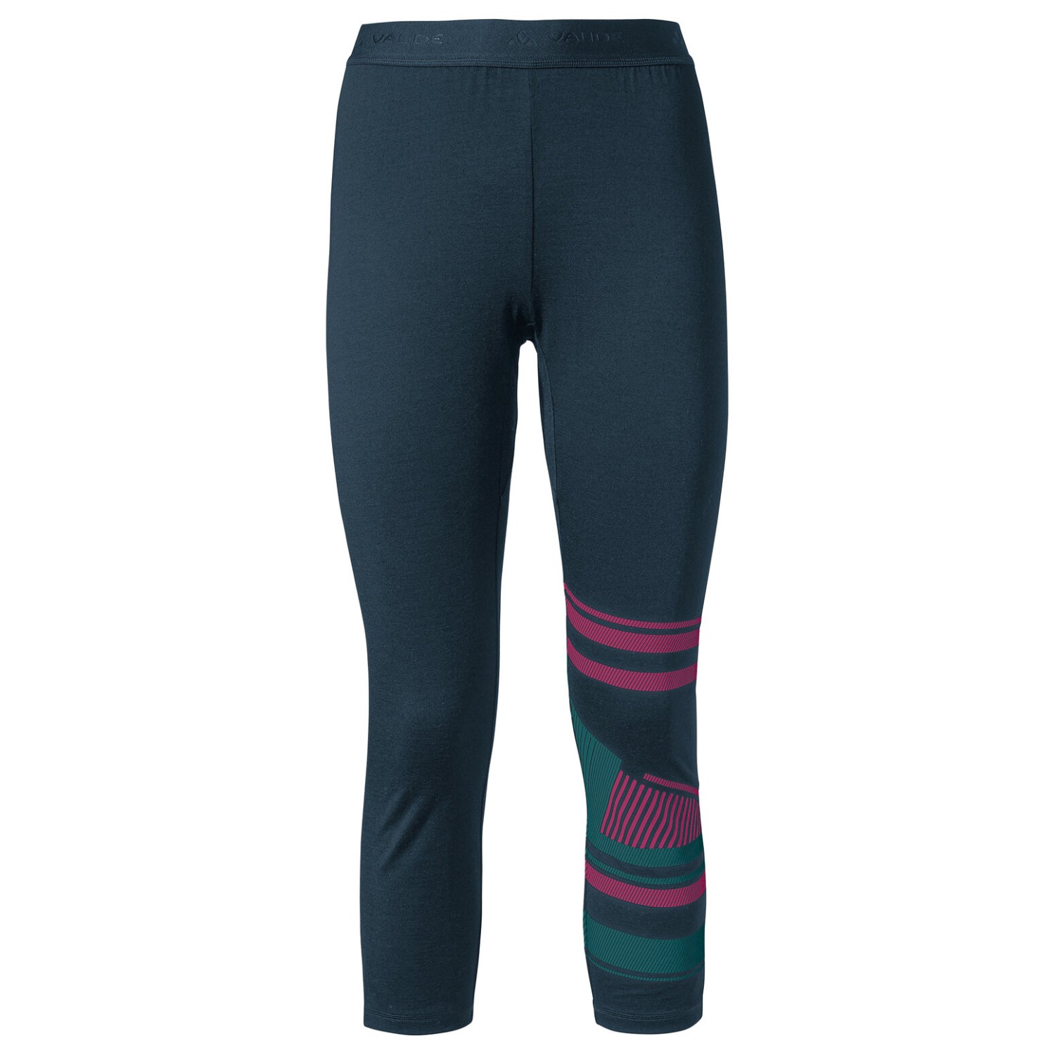 Vaude - Women's Monviso Wool 3/4 Tights - Merinounterwäsche Vaude - Women's Monviso Wool 3/4 Tights - Merinounterwäsche