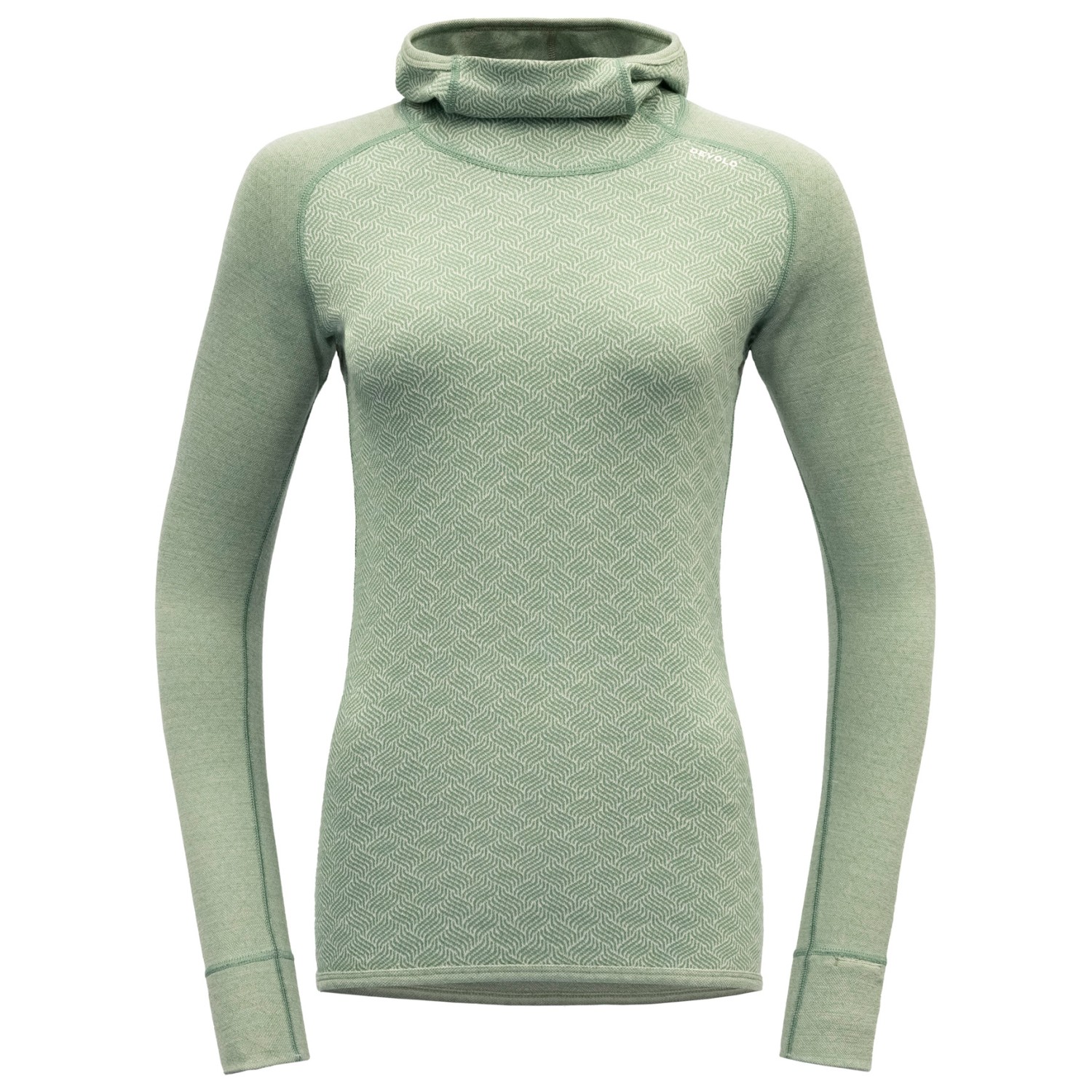 Devold - Women's Kvitegga Hoodie - Merinoshirt Devold - Women's Kvitegga Hoodie - Merinoshirt