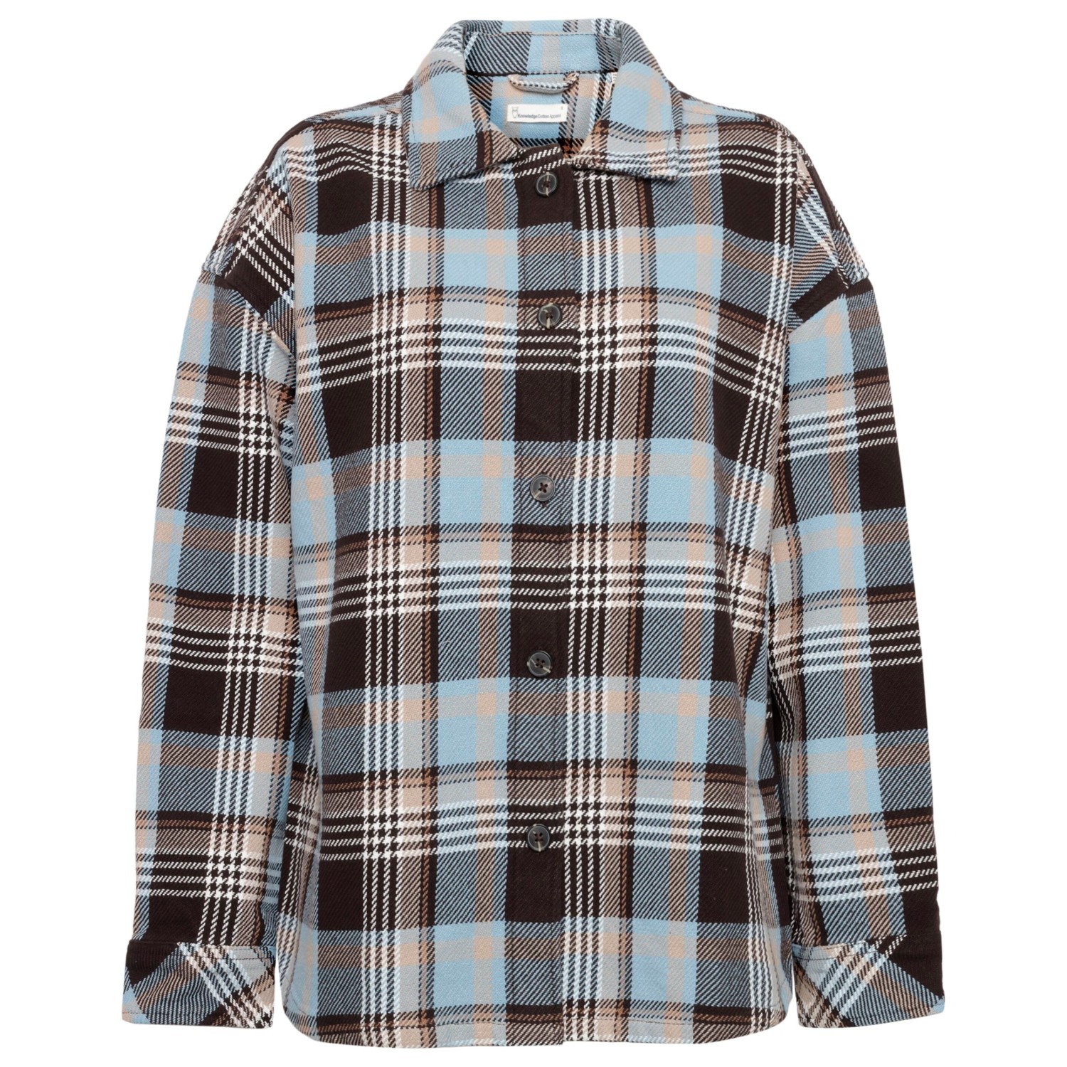 KnowledgeCotton Apparel - Women's Heavy Flannel Check - Bluse