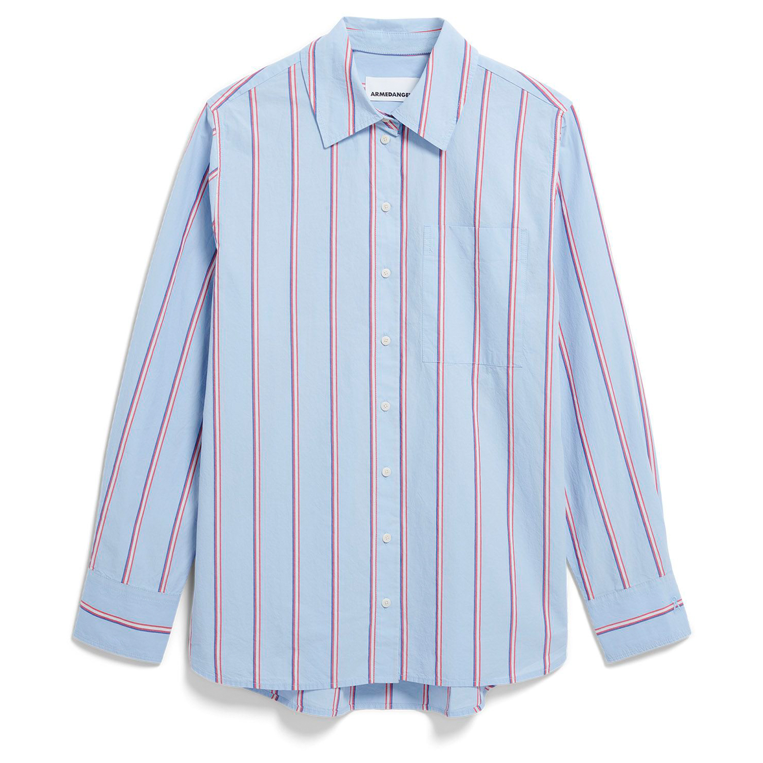 ARMEDANGELS - Women's Stripe Loose Shirt Blouse - Bluse