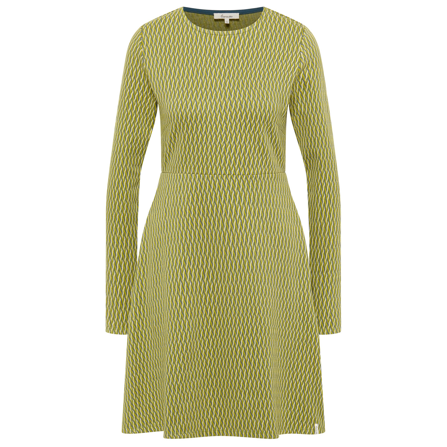 Tranquillo - Women's Gestricktes Swing-Kleid im Retro-Look - Kleid