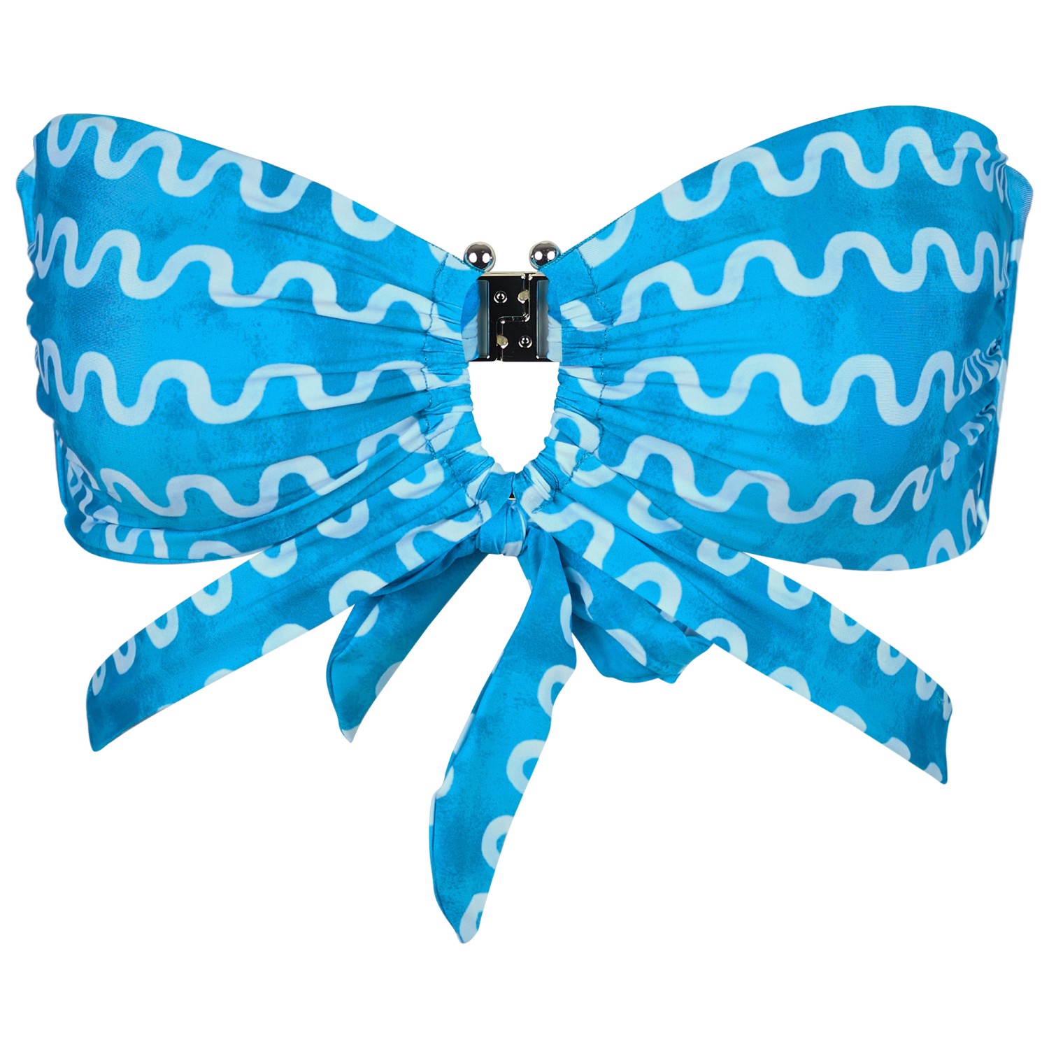 Seafolly - Women's Soundwave U Wire Bandeau Bra - Bikini-Top Seafolly - Women's Soundwave U Wire Bandeau Bra - Bikini-Top