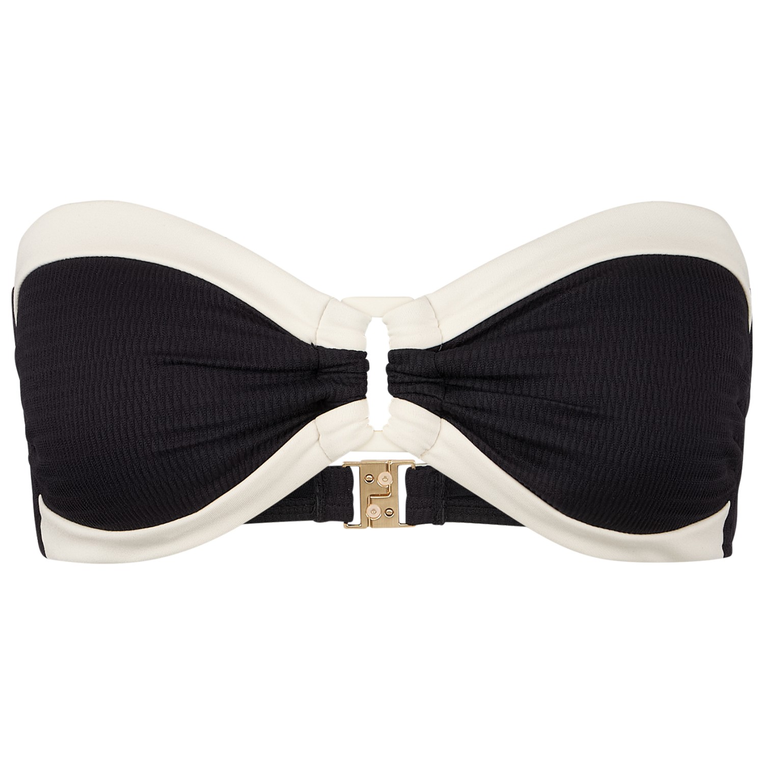 Seafolly - Band Wave Trim Front Bandeau - Bikini-Top Seafolly - Band Wave Trim Front Bandeau - Bikini-Top