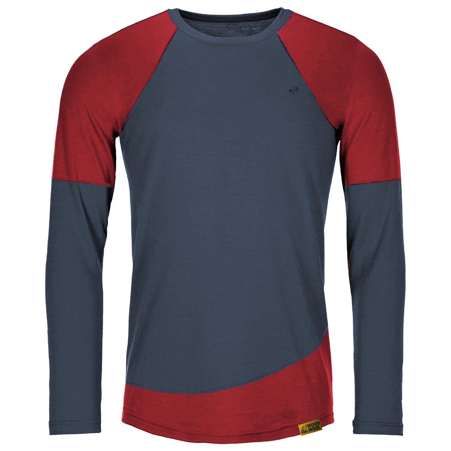 Grüezi Bag - Woodwool Longsleeve Mr. Picard - Merinoshirt
