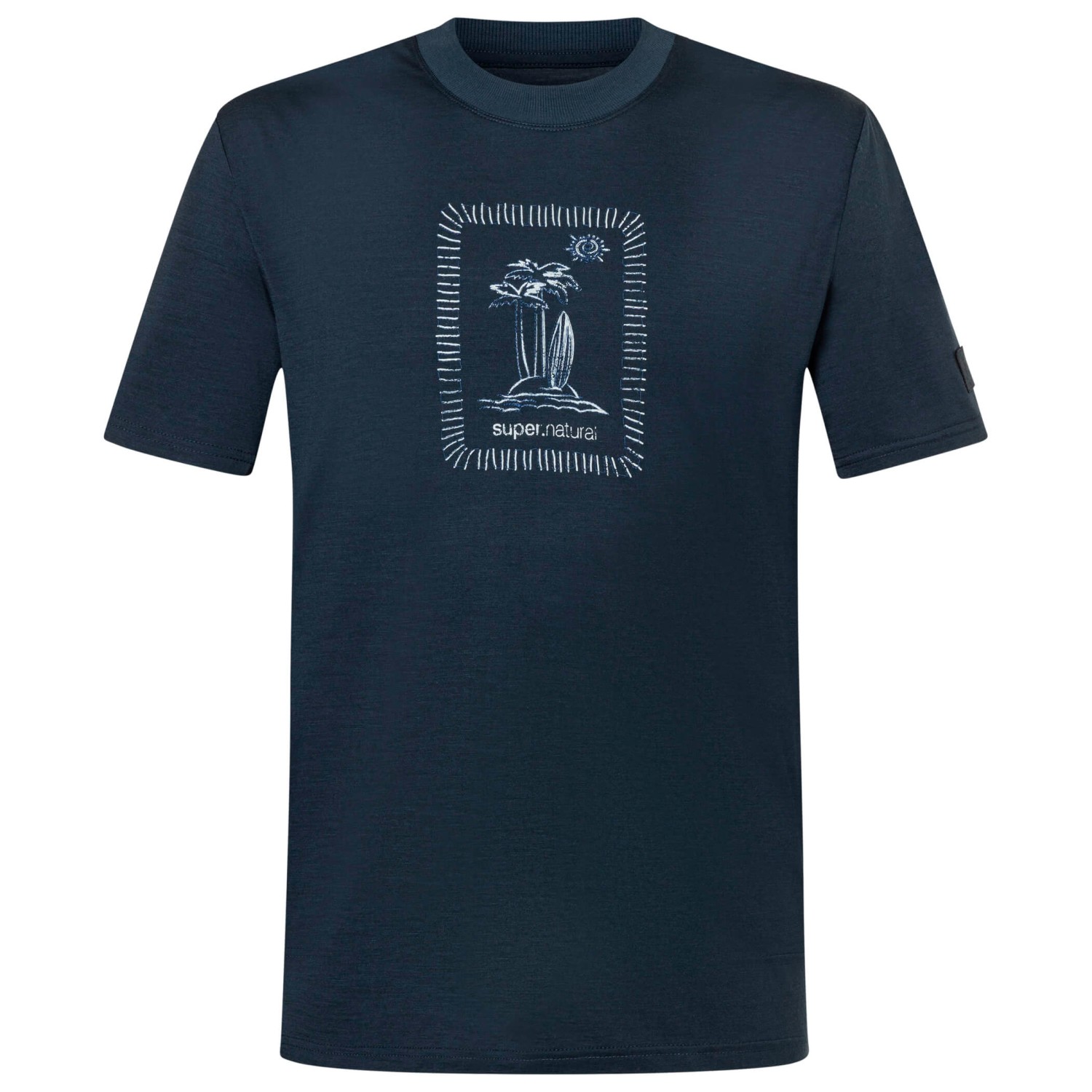 super.natural - Palm Island Bio Jersey Tee - Merinoshirt