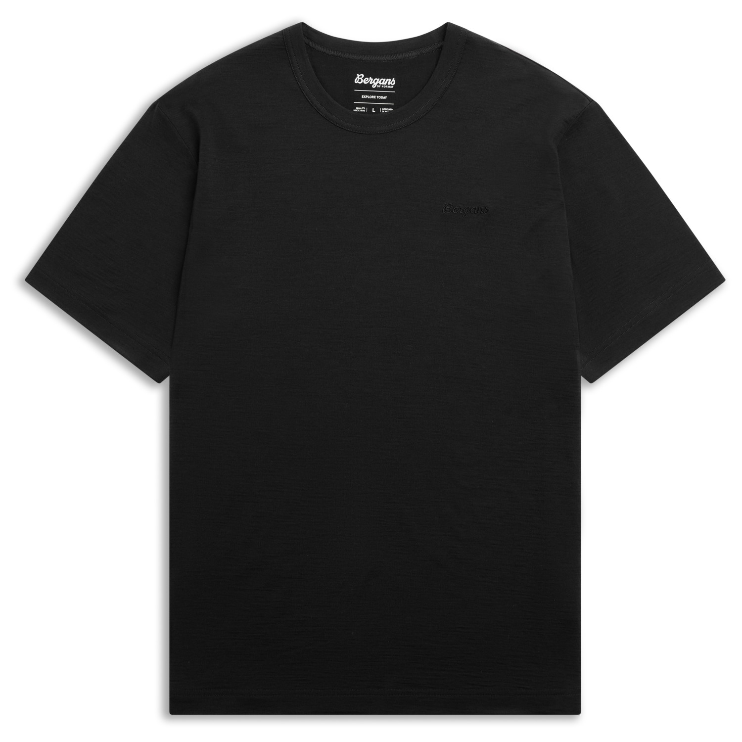 Bergans - Logo Merino Tee - Merinoshirt