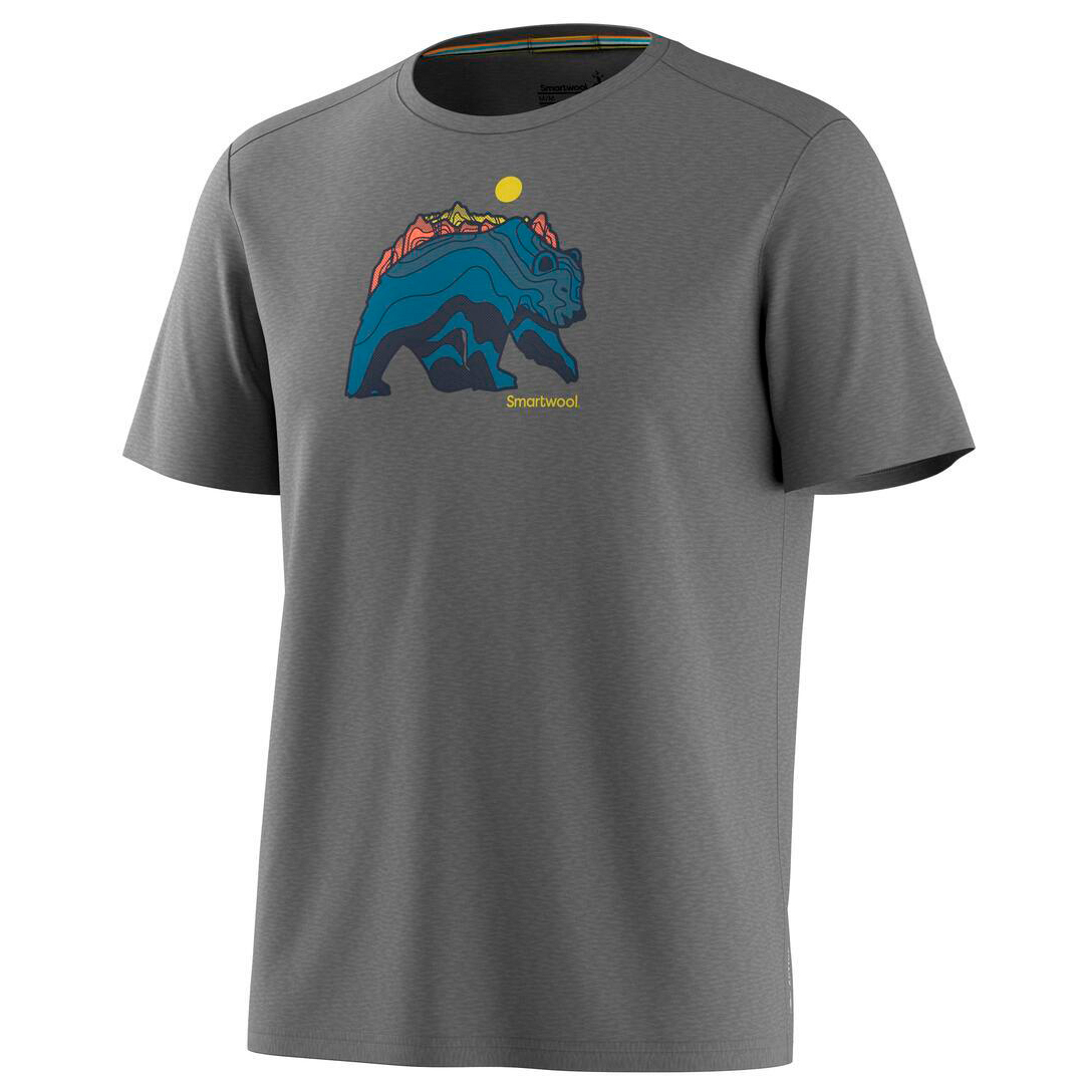 Smartwool - Bear Strata Active Short Sleeve - Merinoshirt Smartwool - Bear Strata Active Short Sleeve - Merinoshirt