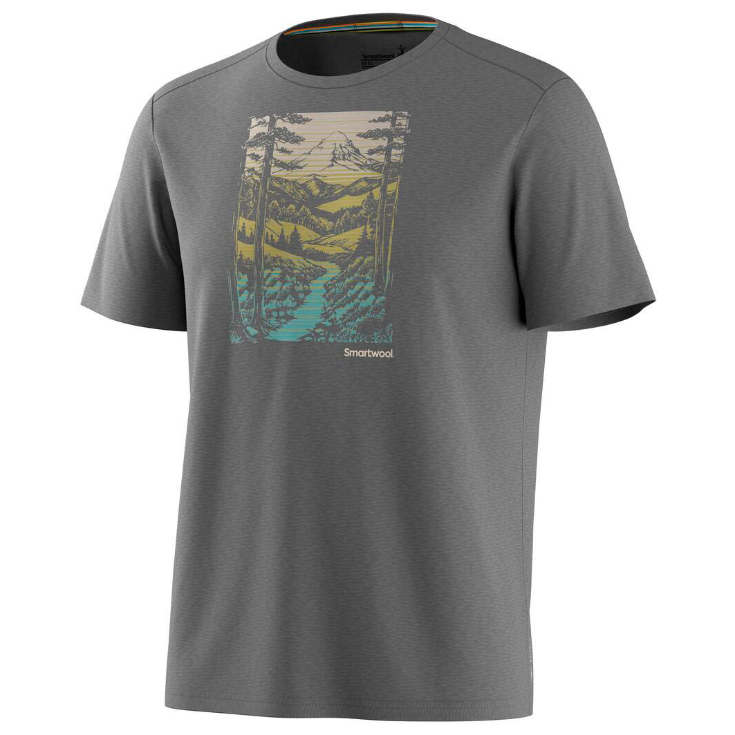 Smartwool - Winding Trail Active Short Sleeve - Merinoshirt Smartwool - Winding Trail Active Short Sleeve - Merinoshirt