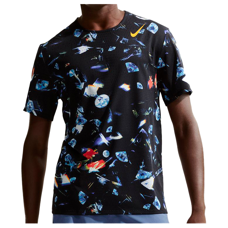 Nike - Dri-Fit ADV Aeroswift AOP S/S - Laufshirt