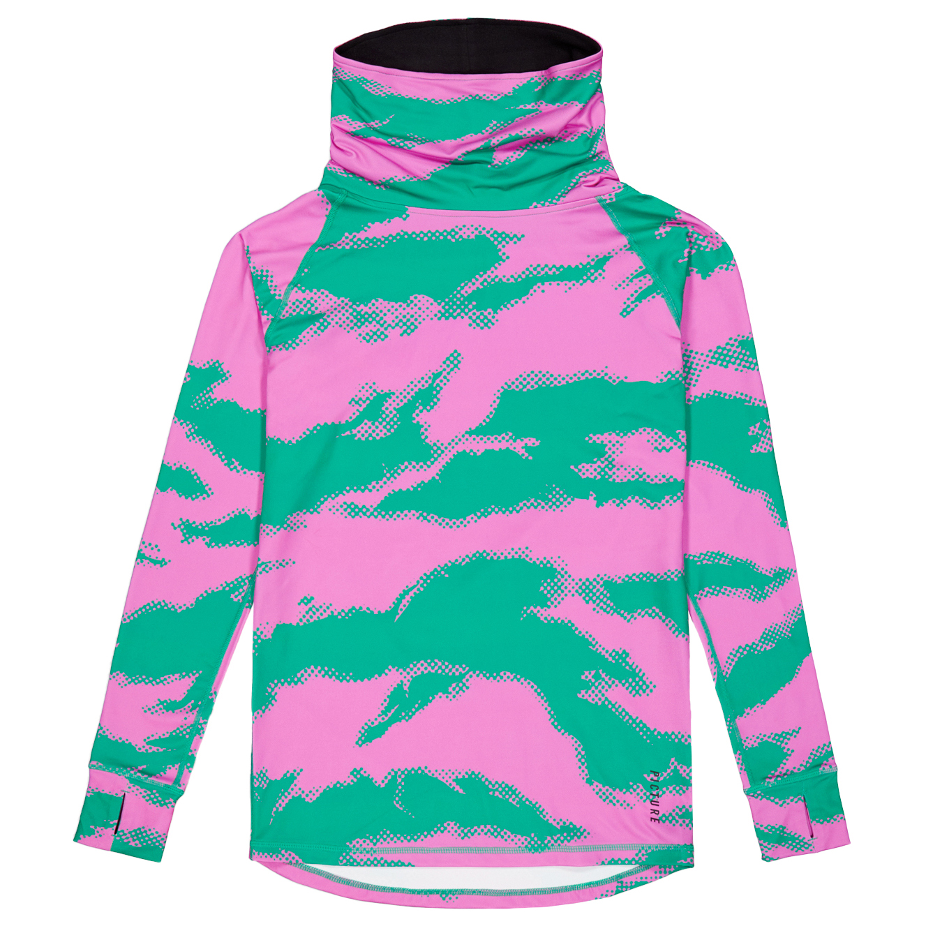 Picture - Women's Pagaya Printed High Fleece - Longsleeve