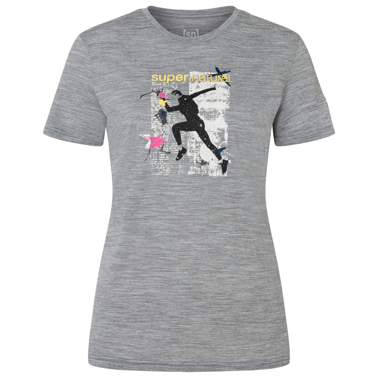 super.natural - Women's Running Art Tee - Merinoshirt