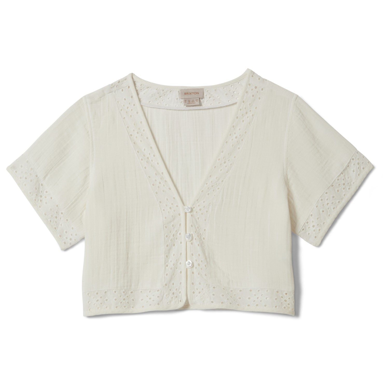 Brixton - Women's Seaside Eyelet Top - Top