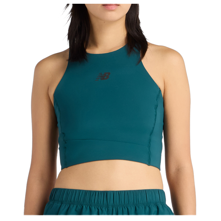 New Balance - Women's Sleek Storage Race Crop - Top
