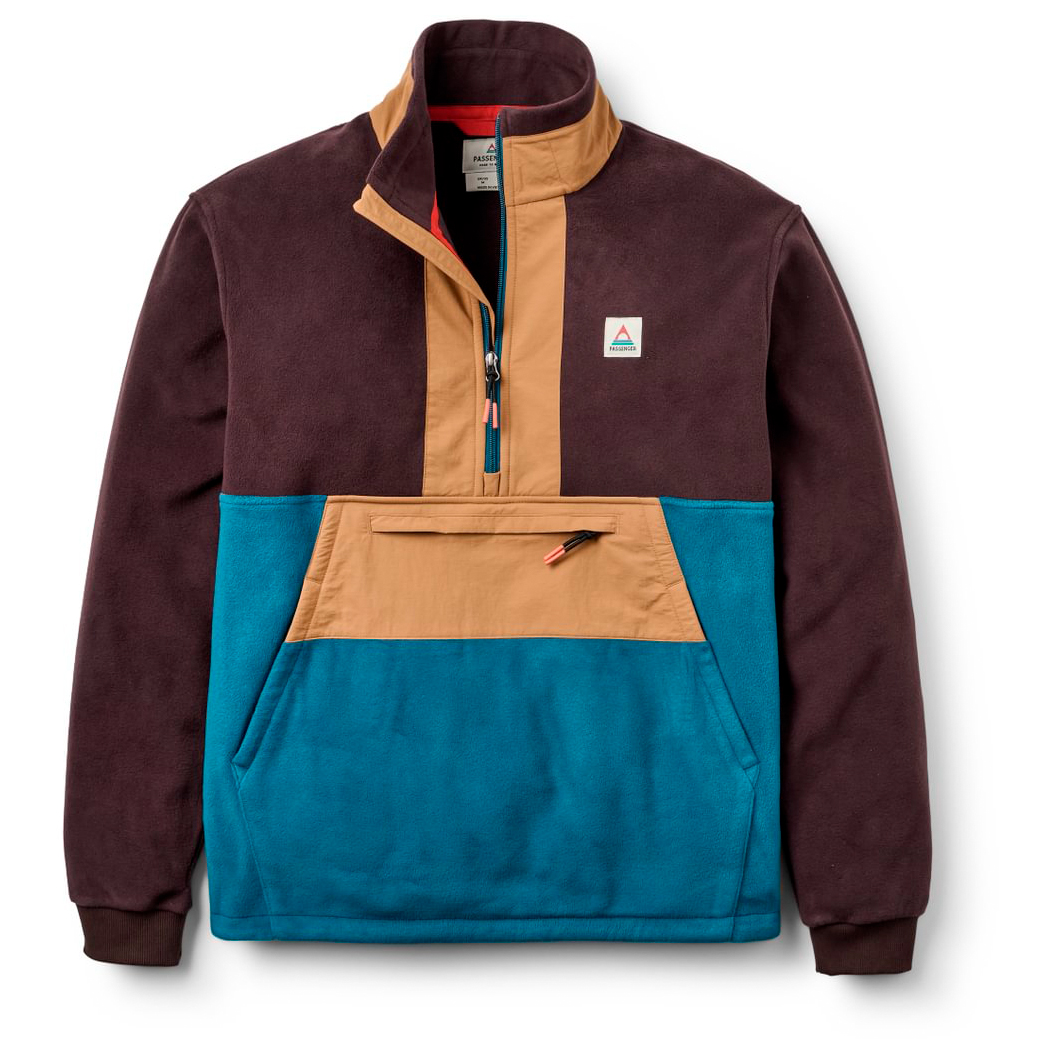 Passenger - Woodland Hoodless 2.0 1/2 Zip Recycl. Polar Fleece - Fleecejacke Passenger - Woodland Hoodless 2.0 1/2 Zip Recycl. Polar Fleece - Fleecejacke