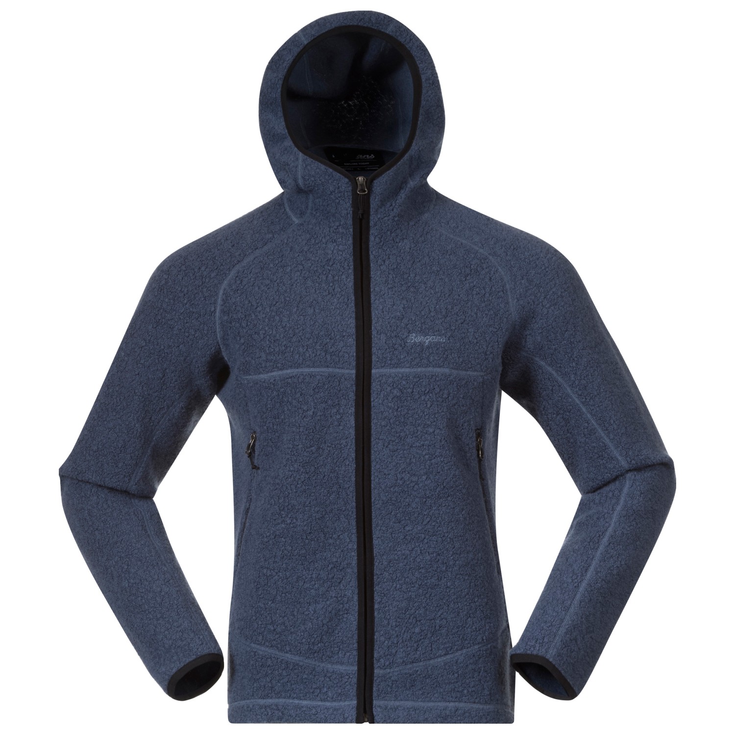Bergans - Vaagaa Merino Terry Midlayer Hoodie - Fleecejacke Bergans - Vaagaa Merino Terry Midlayer Hoodie - Fleecejacke