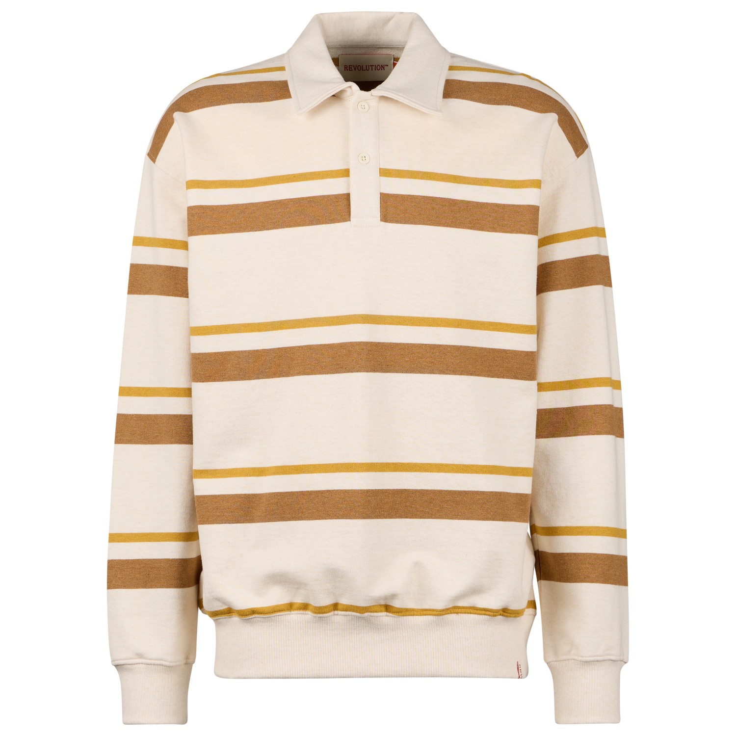 Revolution - Loose Polo Sweatshirt - Pullover Revolution - Loose Polo Sweatshirt - Pullover