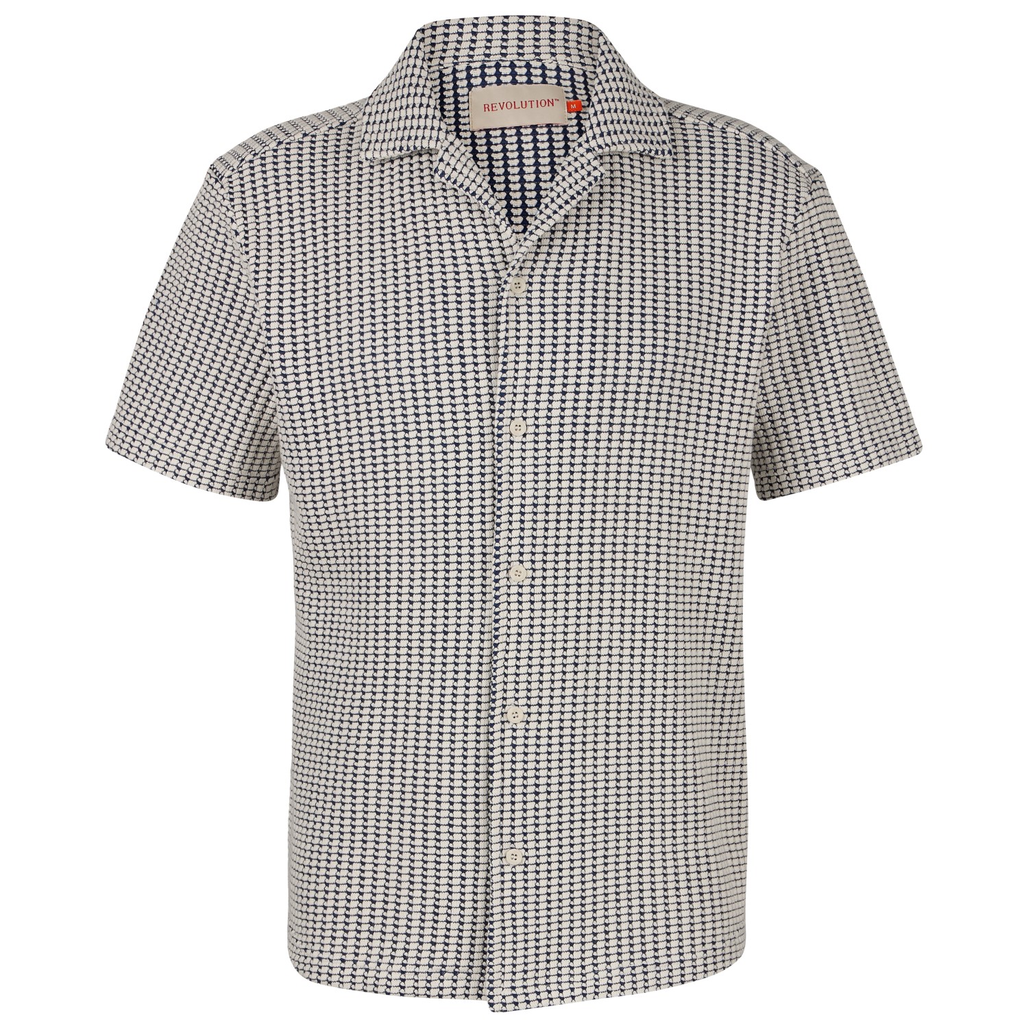 Revolution - Cuban Shirt Polyester S/S - Hemd