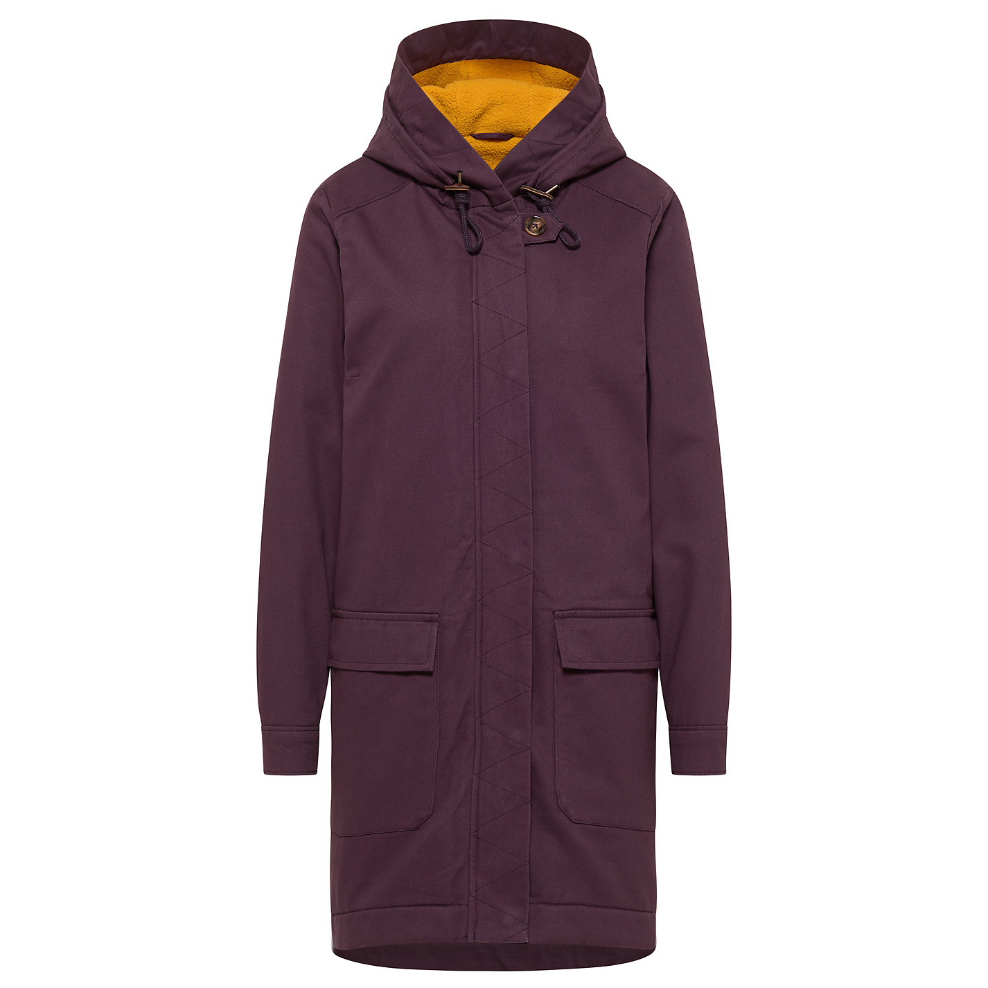 Tranquillo - Women's Gefütterte Jacke aus Twill Pocket - Mantel Tranquillo - Women's Gefütterte Jacke aus Twill Pocket - Mantel