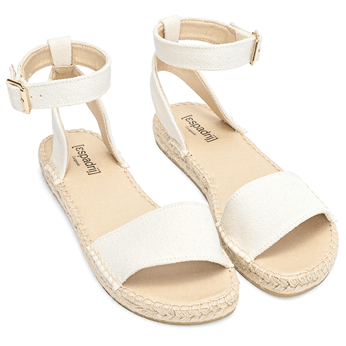 Espadrij - Women's Nimes Linen - Sandalen Espadrij - Women's Nimes Linen - Sandalen