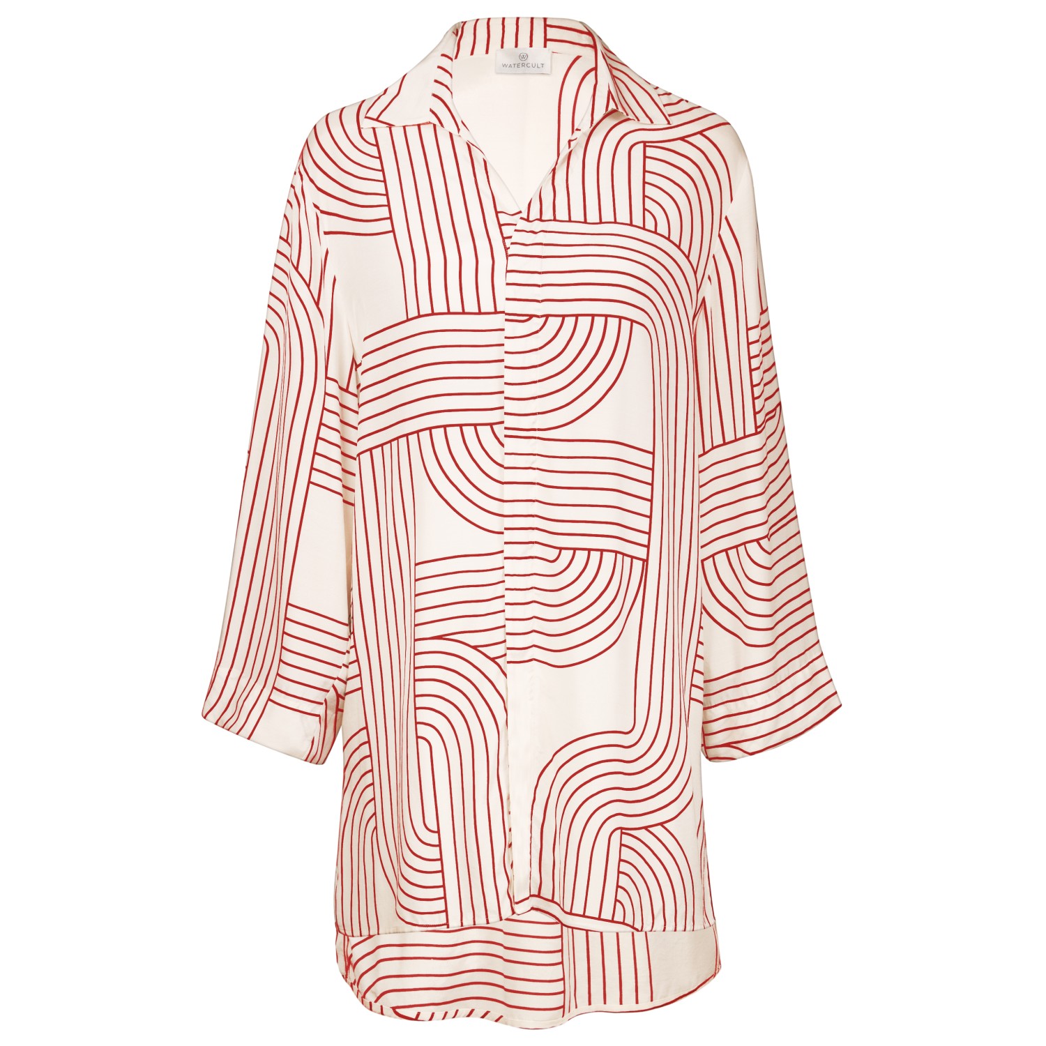 Watercult - Women's Line Set Beach Shirt Long - Bluse Watercult - Women's Line Set Beach Shirt Long - Bluse