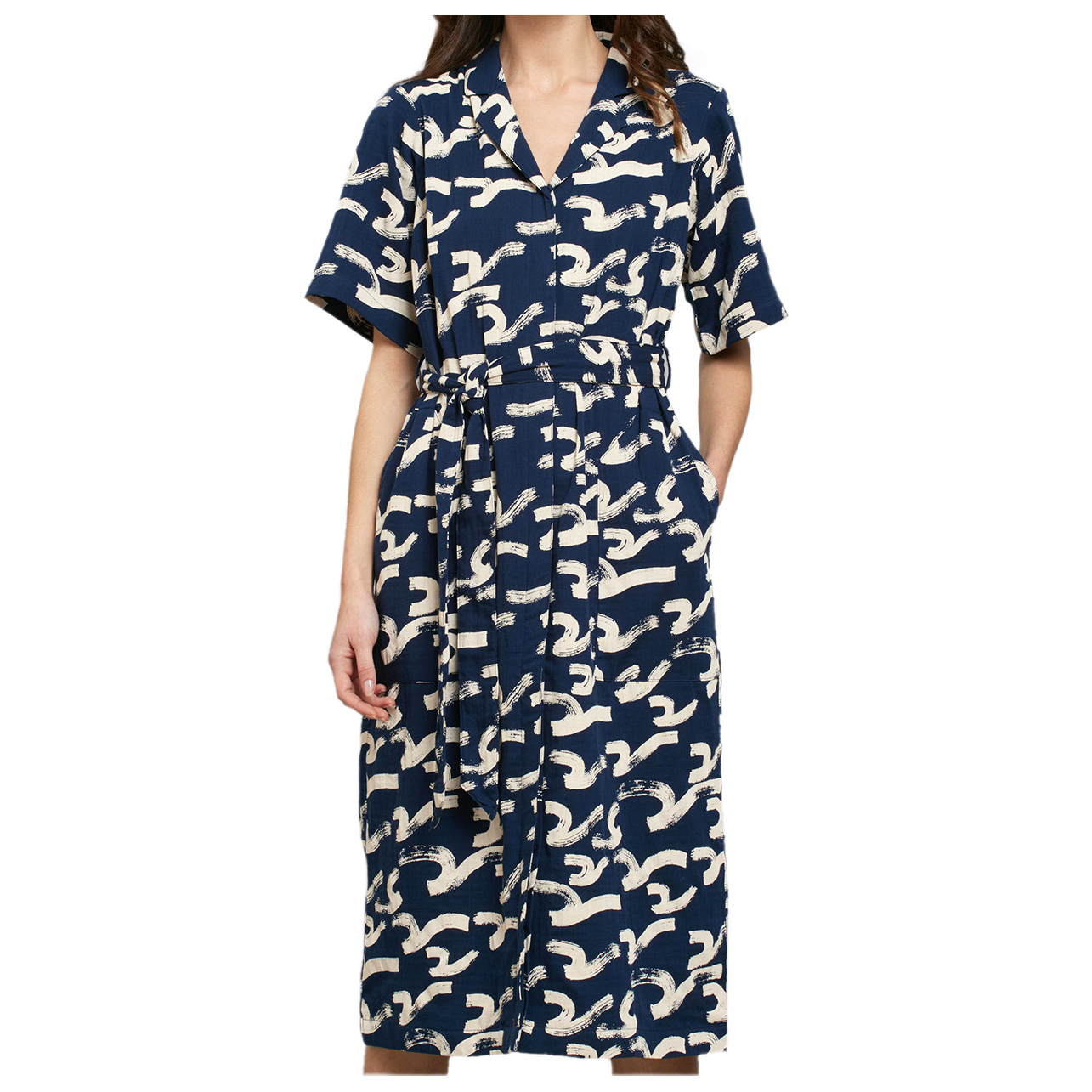 DEDICATED - Women's Shirt Dress Orrefors - Kleid DEDICATED - Women's Shirt Dress Orrefors - Kleid