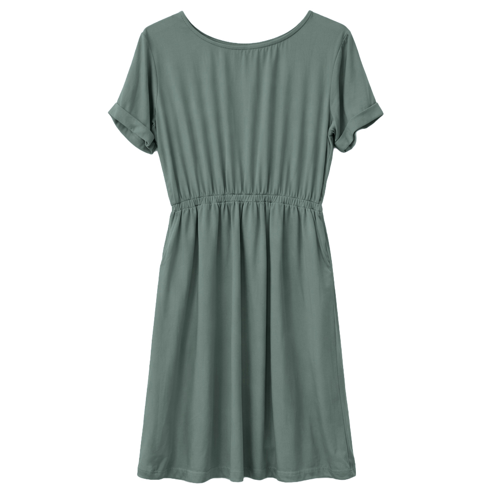 Mazine - Women's Viscose Midi Dress - Kleid