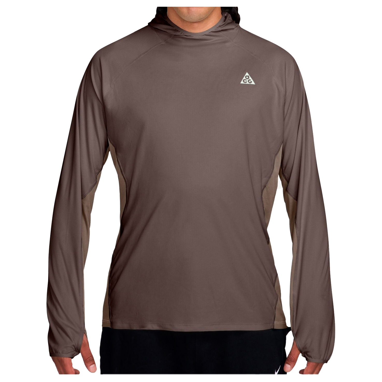 Nike - ACG Solar Chase Dri-Fit UV L/S Hooded Top - Laufshirt