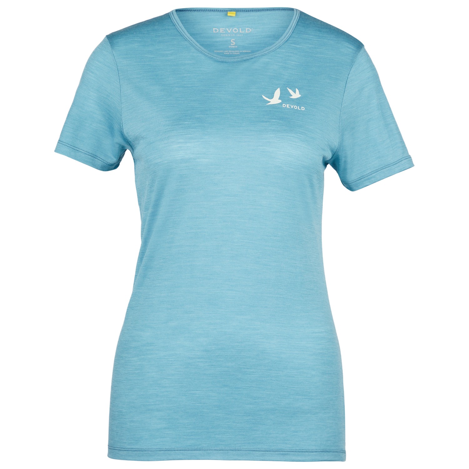 Devold - Women's Active Birds Tee - Merinoshirt Devold - Women's Active Birds Tee - Merinoshirt