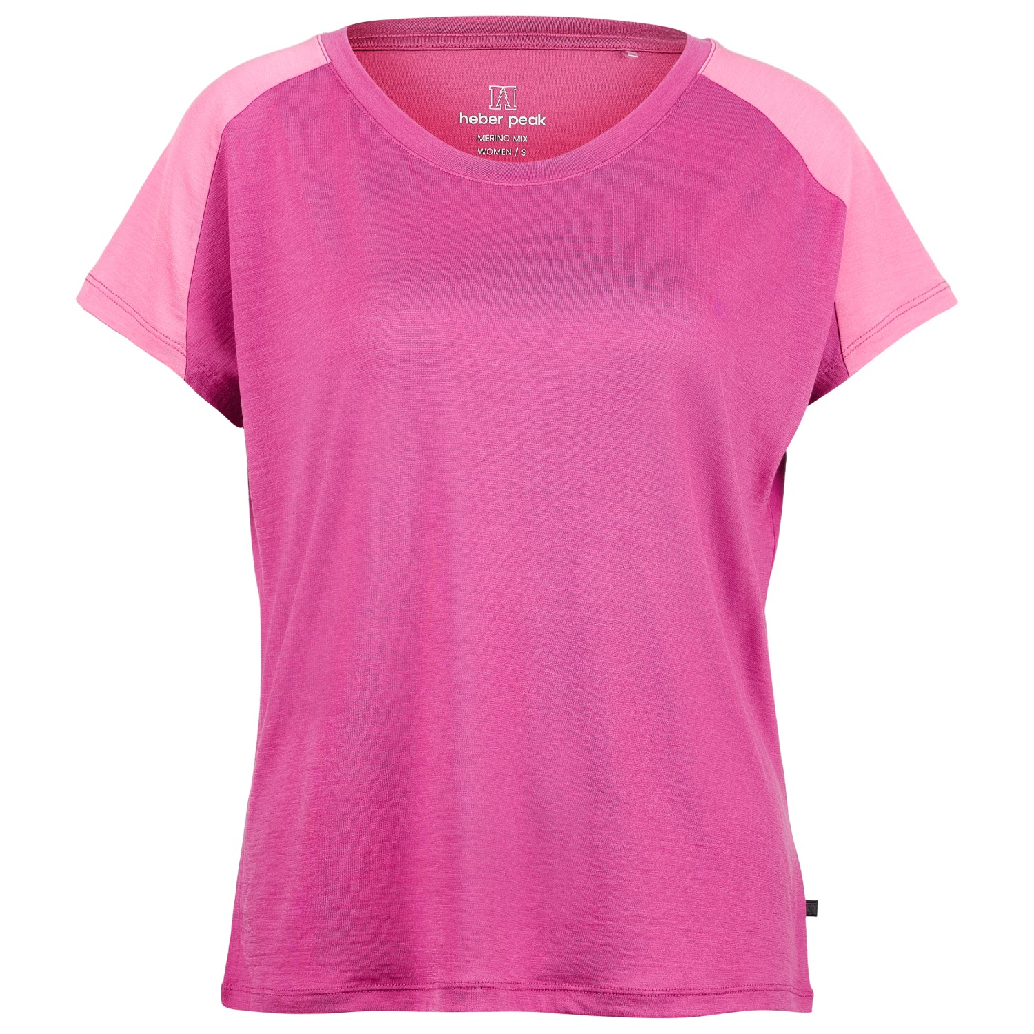 Heber Peak - Women's MerinoCool165 EvergreenHe. T-Shirt - Merinoshirt