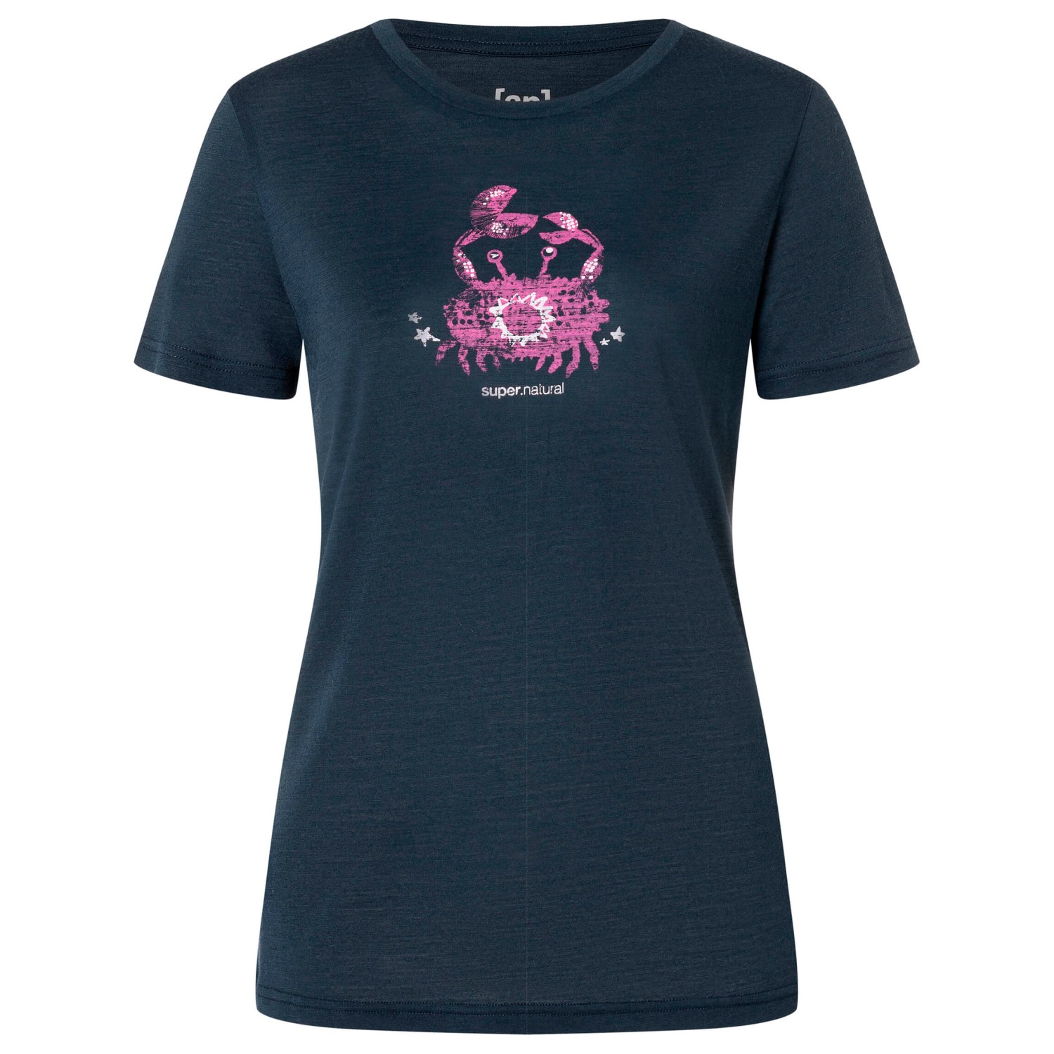 super.natural - Women's Mrs Crab Tee - Merinoshirt